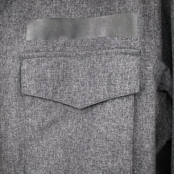 Nike Jacket Mens Large Sportswear Tech Pack Premium Waterproof Repellent Gray